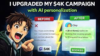 This AI Trick Personalizes Thousands of Cold Emails Automatically. Clay and SmartLead Tutorial