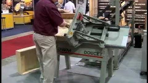 Doucet DWM Dovetail Drawer Box Assembly Clamp - AKhurst Machinery