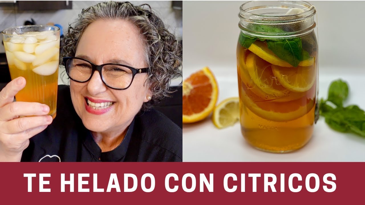 Fortalece tu Sistema Inmune - Te Negro Helado con Limón| The Frugal Chef -  YouTube