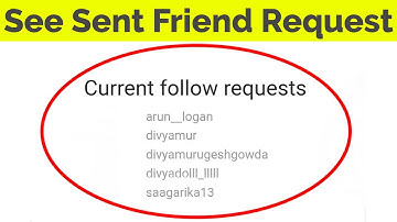 How to See Sent Friend Request on Instagram & Cancel All Follow Requests