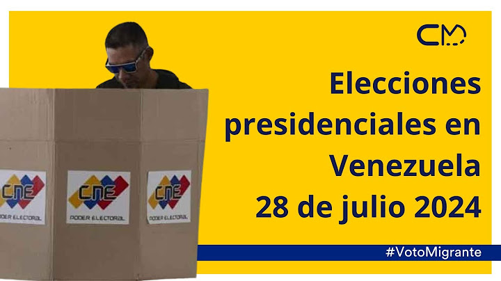 #VotoMigrante 🇻🇪🗳️ Elecciones presidenciales de Venezuela en Latinoamérica