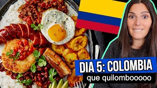 COLOMBIA: BANDEJA PAISA POR PRIMERA VEZ 😳 Comiendo Como Mis SEGUIDORES!
