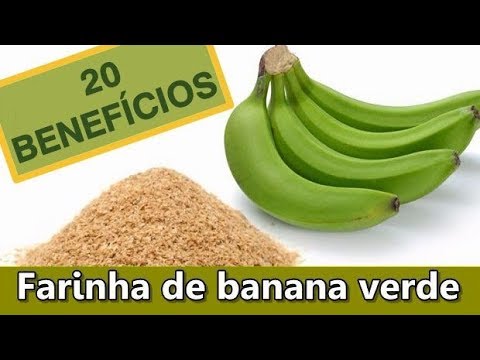 Vídeo: Farinha De Banana Orgânica - Benefícios Para A Saúde E Uso