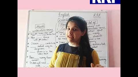 Grade-5 Sub- English Topic- Quantifiers (Part-1) by Ms. Karishma