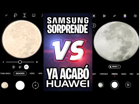 BATALLA SUPER LUNAR Huawei P40 Pro vs Galaxy S20 Ultra        