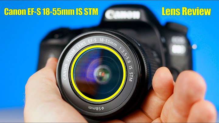 Canon lens 18 55 stm review