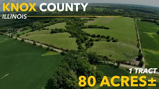 Johnson Estate Aerial Tour - Knox County, Illinois