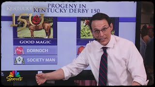 Steve Kornacki discusses horses with Kentucky Derby &#39;winning genes&#39; | NBC Sports