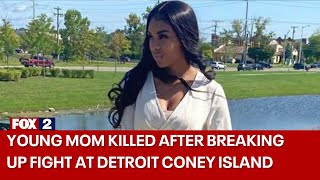27yearold mom murdered outside Detroit coney island after breaking up fight