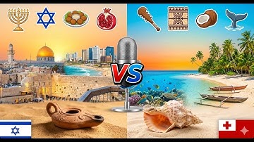 Israel vs Tonga: The Start-Up Nation vs The Friendly Islands