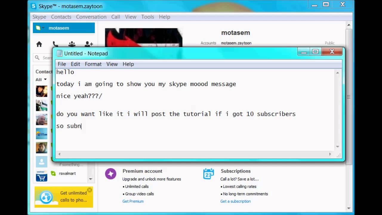 How To Make Awesome Skype Mood For Free How To Make Awesome Skype Mood For Free