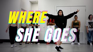 WHERE SHE GOES - Bad Bunny | Choreography by Saveenha