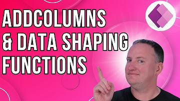 Power Apps AddColumns and Data Shaping