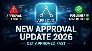 AppLovin Latest Update 2026 | New Approval Method | Publisher & Advertiser Account Guide