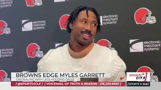 Addressing the Lack of Holding Calls On Browns EDGE Myles Garrett - Sports 4 CLE, 10/29/21