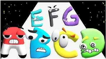 Alphabet Run Letter Go - Gameplay Walkthrough - Max Levels 31-40