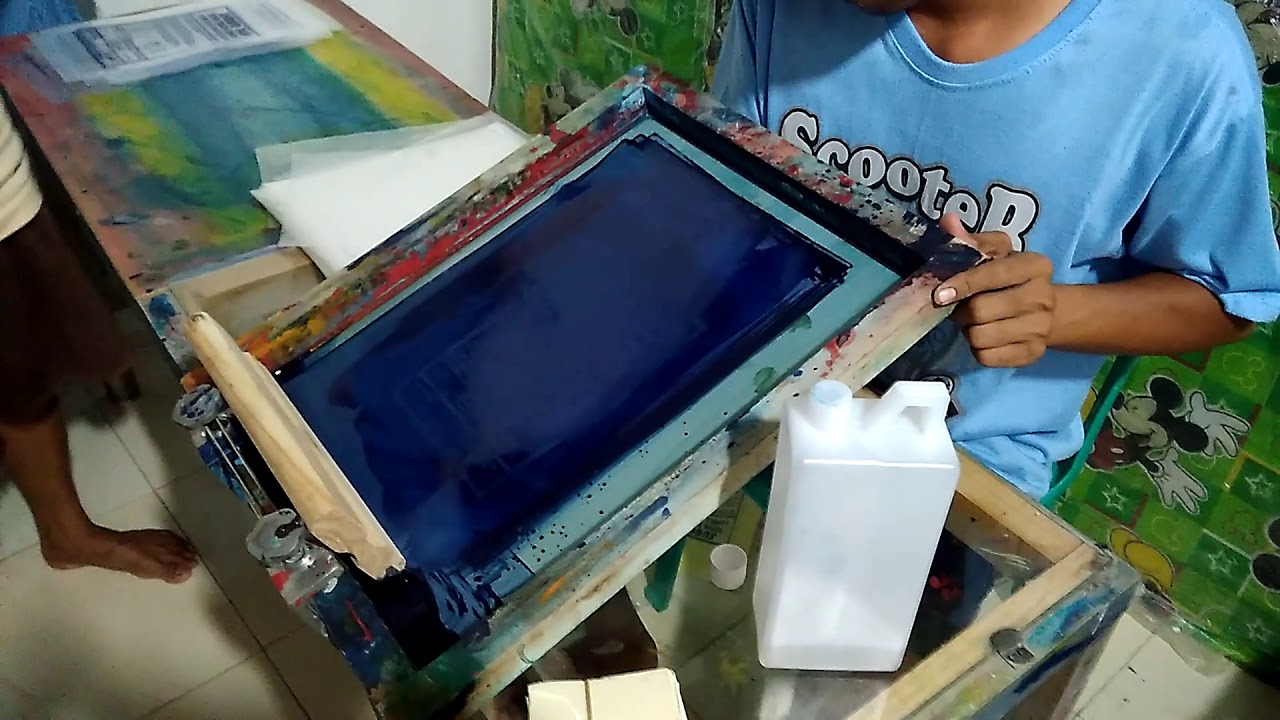  Sablon  plastik  kemasan  YouTube