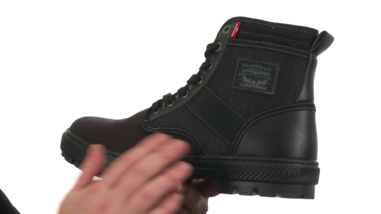 levi's sahara canvas boot