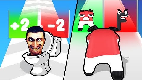 Merge Master Monster Run 3D | Alphabet Letter Run Go / All Level Gameplay: Android,iOS