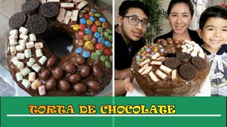 COMO HACER TORTA DE CHOCOLATE/ fácil y rápido