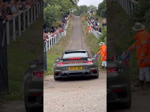 992 Porsche 911 Turbo 50 Takes On The Famous Test Hill At Brooklands Museum 