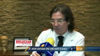 Las Noticias - El cirujano plástico Dr. Arturo Ramírez Montañana opina sobre muerte de modelo