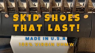UHMW Poly Skid Shoes for Grain Heads - Case IH, New Holland, John Deere, MacDon & More