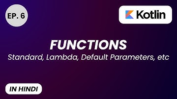 Kotlin Functions Explained: All Types with Examples for Beginners - In Hindi - EP.6 PhoneLess