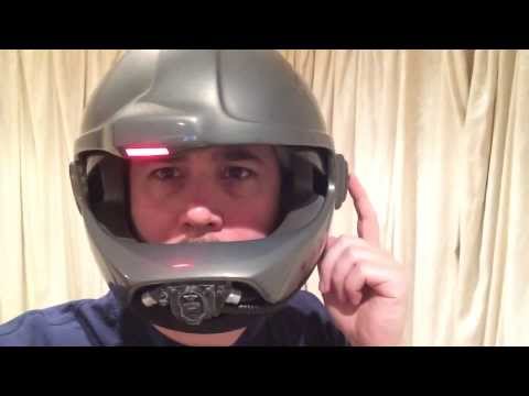 Airwolf helmet test fit.