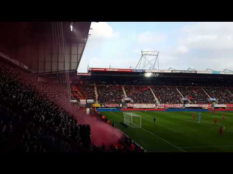 Luchtalarm FC Twente - Feyenoord