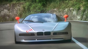 BMW NAZCA C2 Showcase Updated v.2 [Video Restoration With AI - 480fps] Remastering 4K/60fps