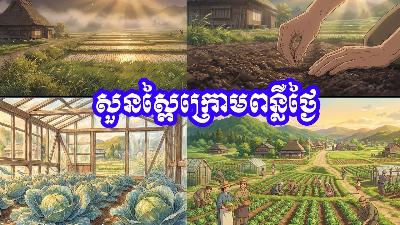 រឿងនិទាន៖ សួនស្ពៃក្រោមពន្លឺថ្ងៃ