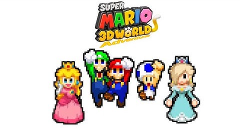 Super Mario 3D World Intro [Sprite Animation]