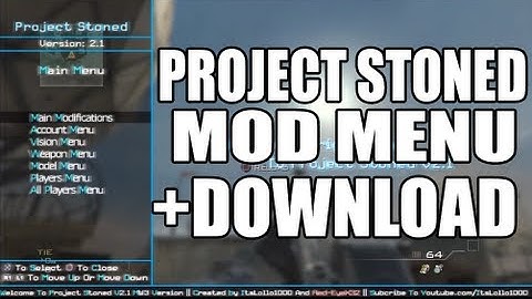 [MW3/PS3] Project Stoned v2.1 + Download