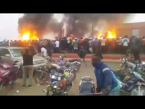 Tragic Fire Incident in the Bamenda Main Market, Cameroon