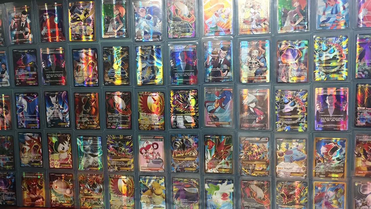 Full Art Pokemon Card Wall Youtube