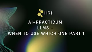 AI Practicum | Class 1 | LLMs Part 1