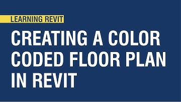 Revit Tutorial: Color-Coded Floor Plans
