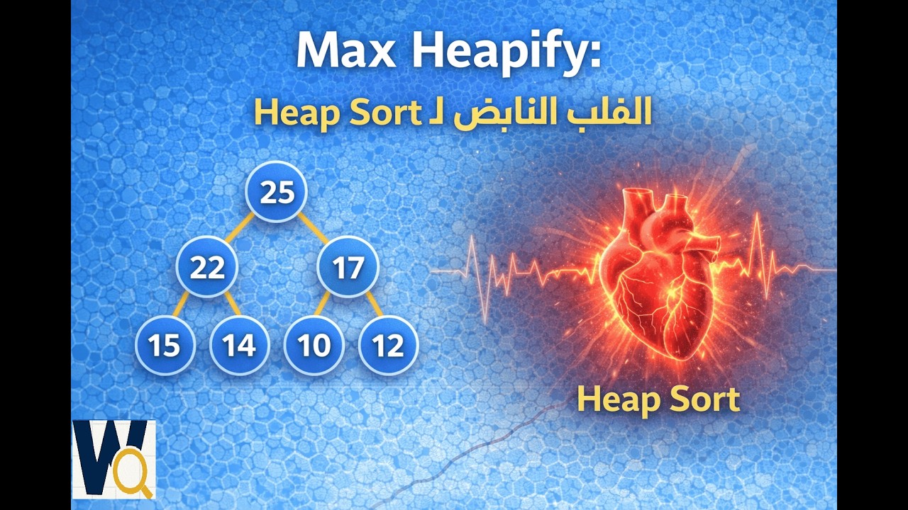Max Heapify: القلب النابض لـ Heap Sort