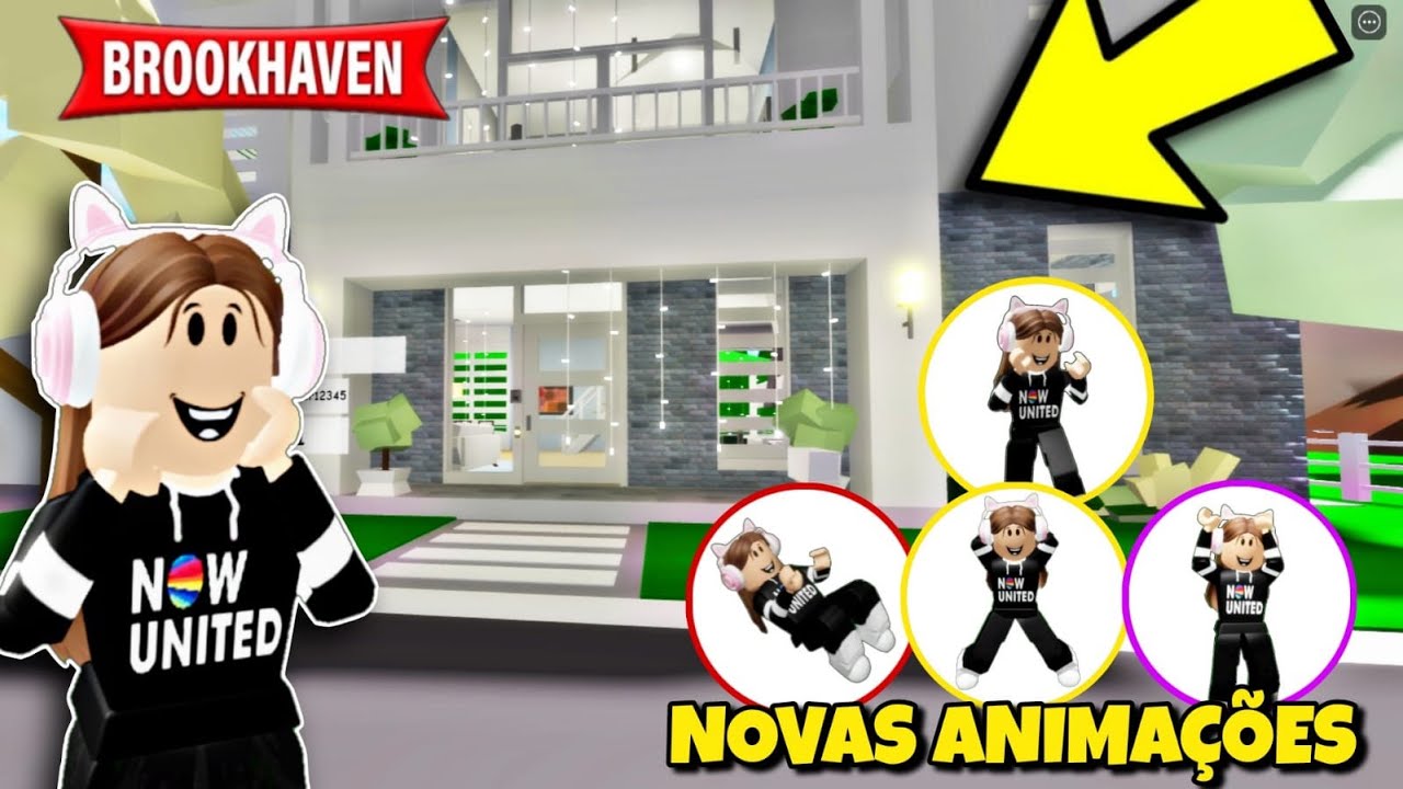 ATUALIZAÇÃO! NOVA MANSÃO E LIMOUSINE NA NOVA CIDADE NO BROOKHAVEN RP  (Roblox) 