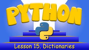 Python Programming 15. Dictionaries