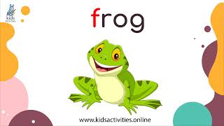 Phonics sounds: Learning Letter F and /f/ Sound