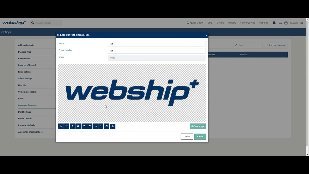 How to Create a Digital Signature on InXpress ship+ Quick Guide