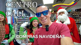 COMPRAS en el CENTRO de CALI 🇨🇴 en NAVIDAD 😲CAOS😱