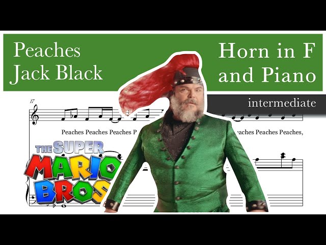 Peaches (arr. Heisenberg) Sheet Music, Jack Black