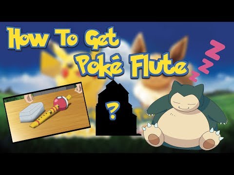 HOW TO GET Poké Flute in Pokémon Letu0027s Go Pikachu u0026 Eevee