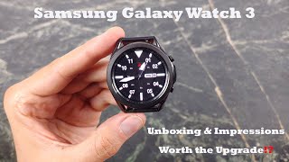Samsung Galaxy Watch 3 : Mystic Black 45mm