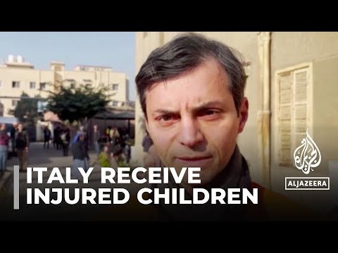 Hope of proper medical treatment: Italy to receive 100 injured children from Gaza