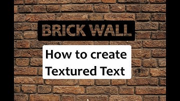 🎨 How to create Textured Text ? | PhotoDirector 12(365) Tutorial