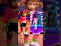 Monkey 🐵🆚Angela – Dance Music Battle  #musicbattle #angela #funny #shorts #duet #vsbattle
